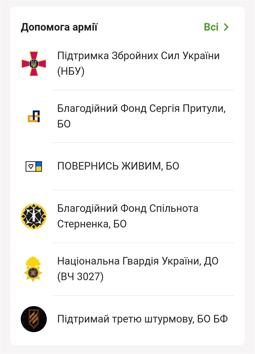 За 1000 можна задонатити ЗСУ