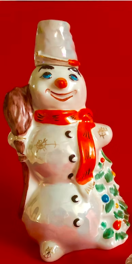 Штоф-фляга Сніговик