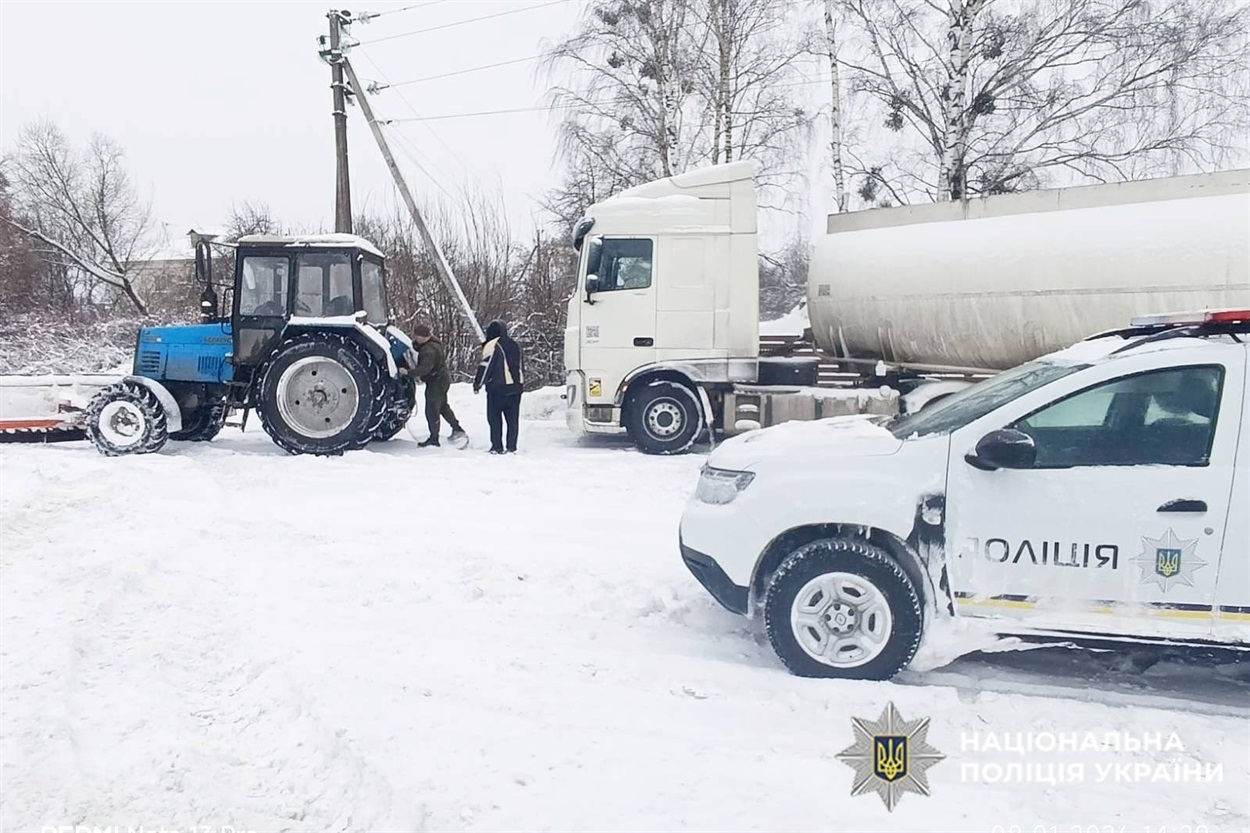 Заметілі на дорогах Шеппетівщини